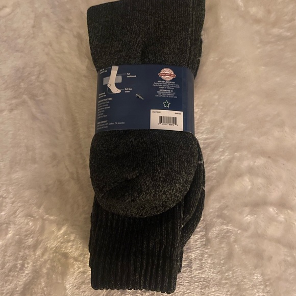 2 pair men boot sock size 6-12 - Picture 2 of 2